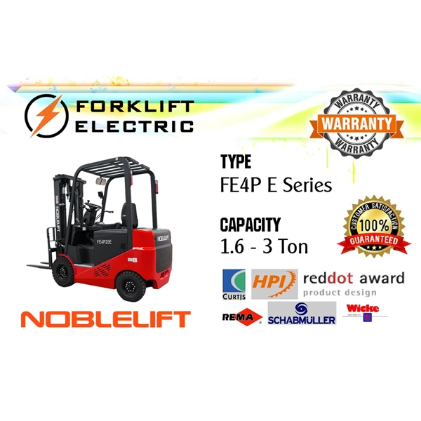 Noblelift Electric Forklift 1.6 Ton - 2 Ton 2023